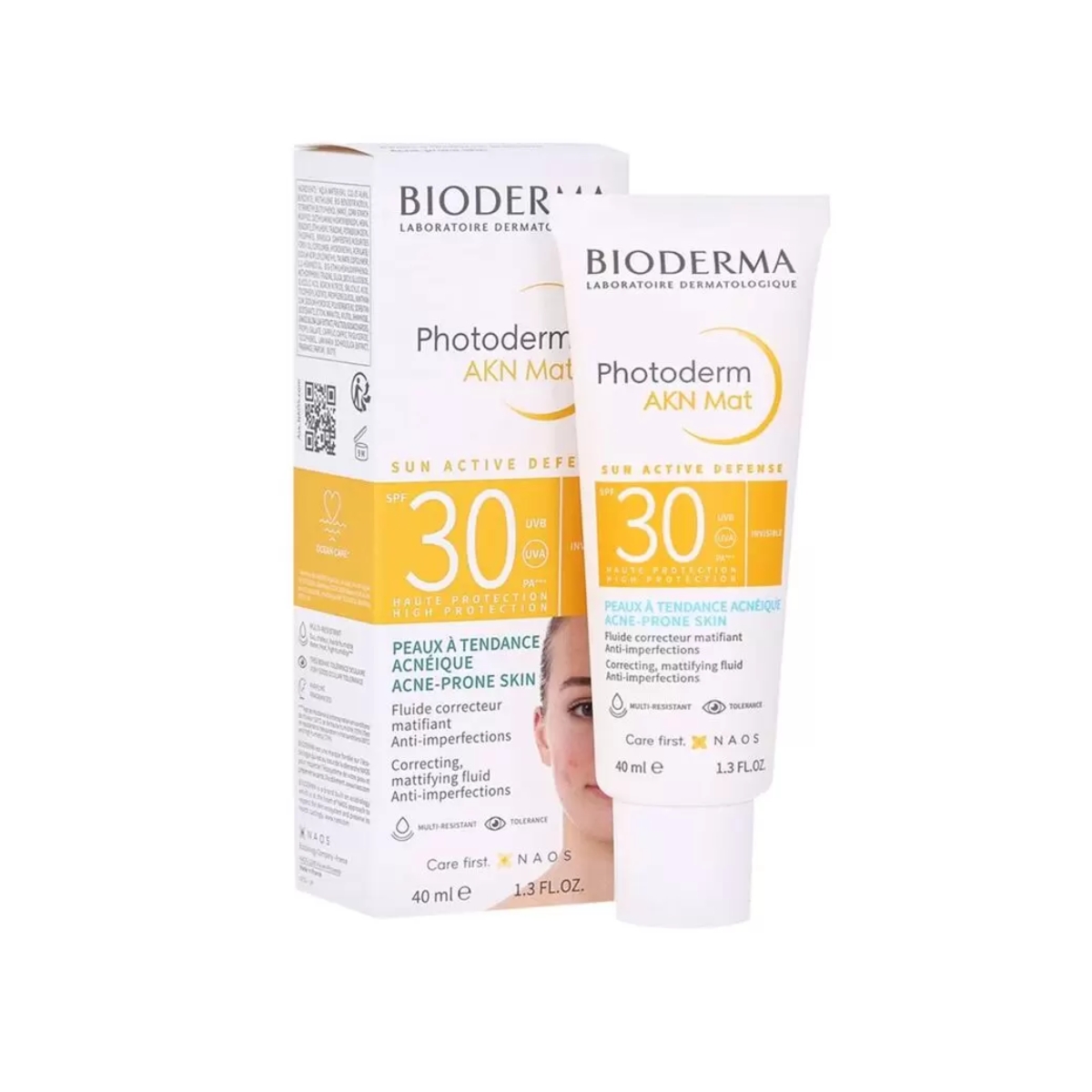 Kem chống nắng Bioderma Photoderm AKN MAT SPF30  40ML