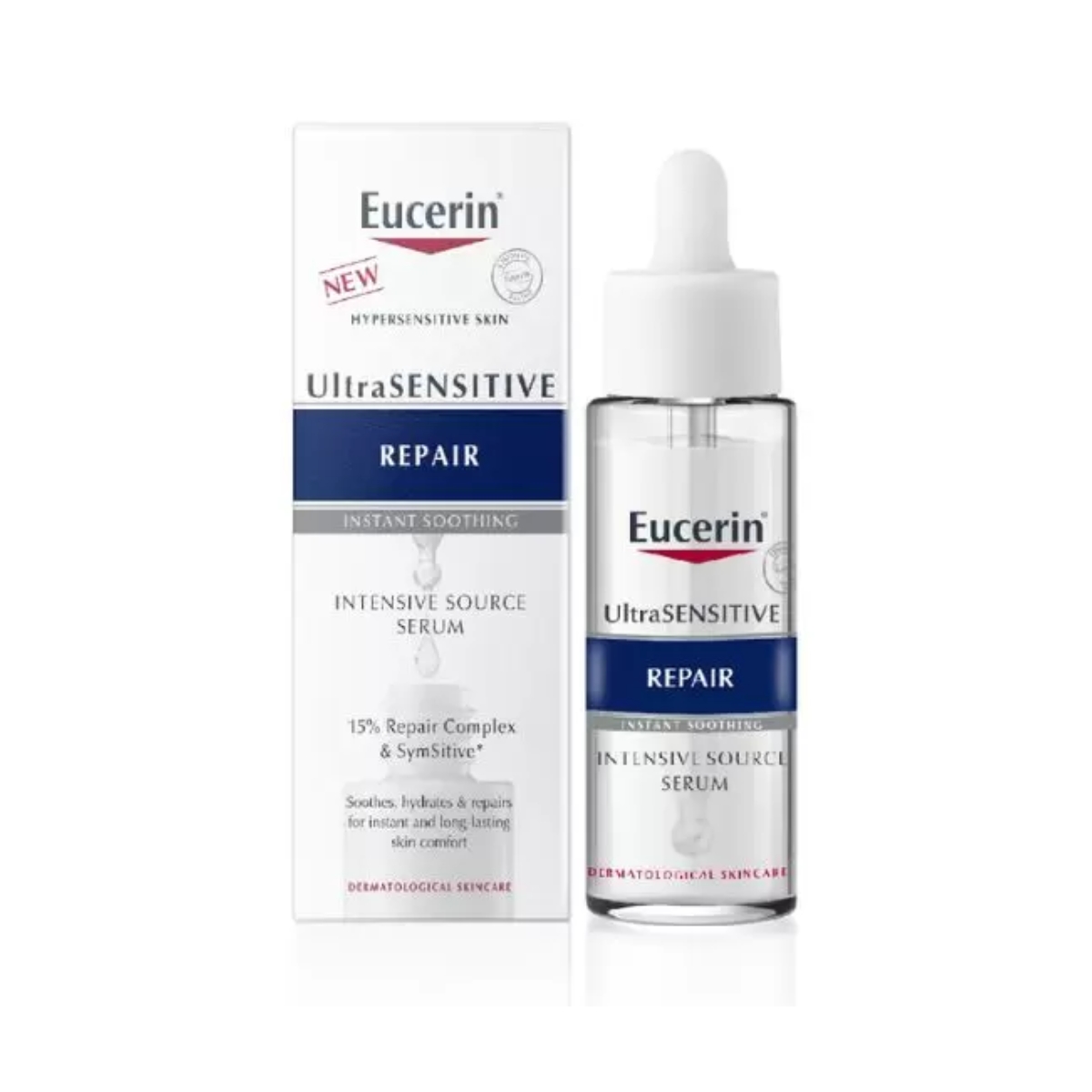 Tinh Chất Eucerin Giúp Phục Hồi Da Nhạy Cảm Ultra Sensitive Repair Serum 30ml