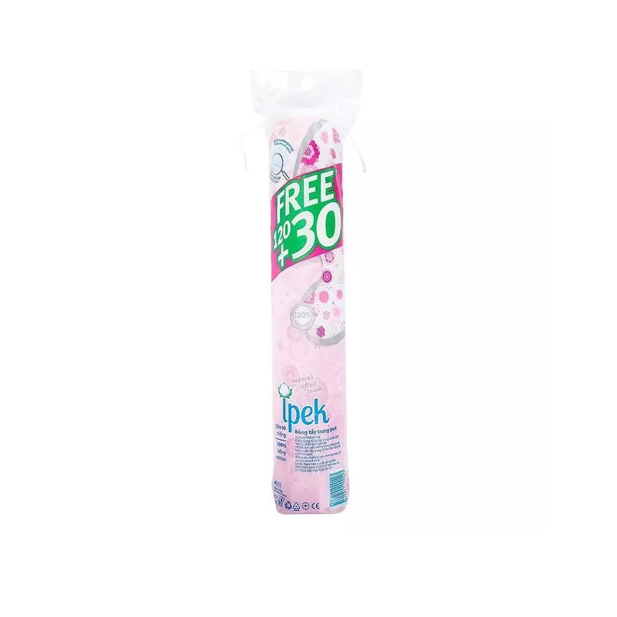 Bông Tẩy Trang Ipek Cotton Pads 150 PCS