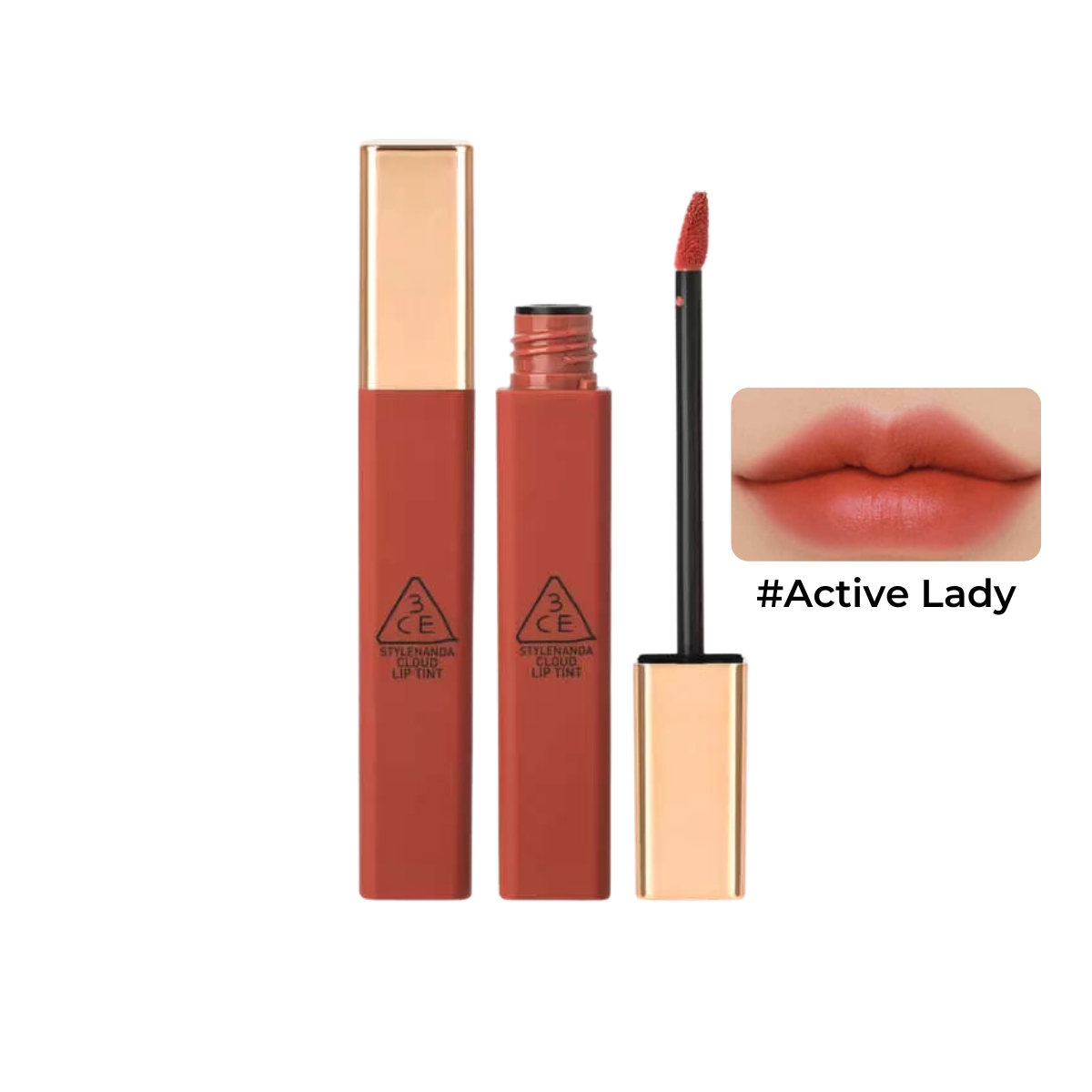 Son Kem 3CE Cloud Lip Tint - Active Lady 4g