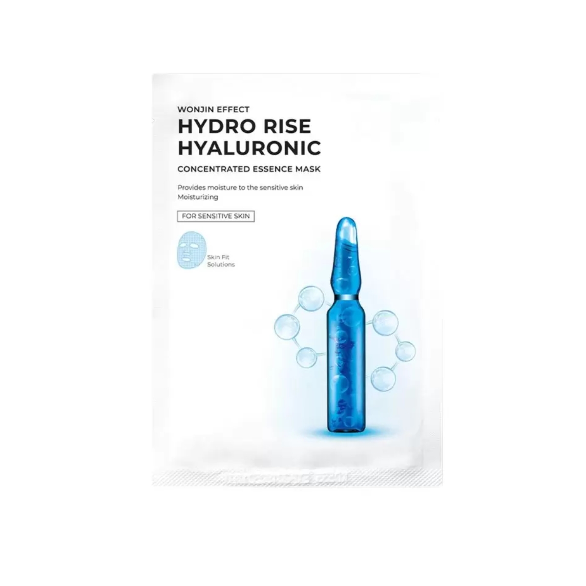 Mặt Nạ Wonjin Effect Hydro Rise Hyaluronic  Concentrated Essence Mask - Truyền HA (Xanh Dương)