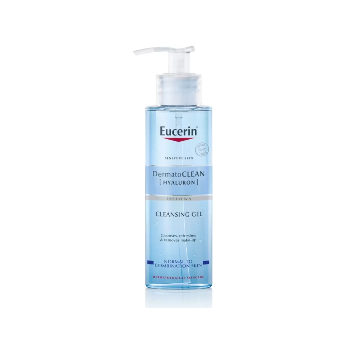 Gel Rửa Mặt Eucerin DermatoCLEAN Hyaluron Cleansing Gel Làm Sạch Dịu Nhẹ Cho Da Nhạy Cảm 200ml