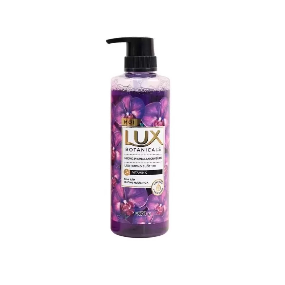 Sữa Tắm Lux Botanicals Hương Phong Lan Quyến Rũ 570g