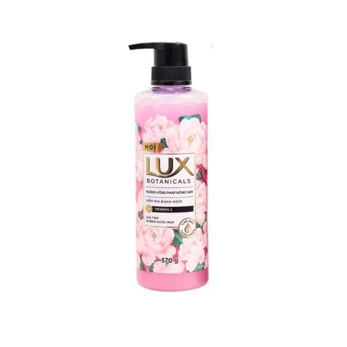 Sữa Tắm Lux Botanicals Hoa Hồng Pháp Nồng Nàn 570g