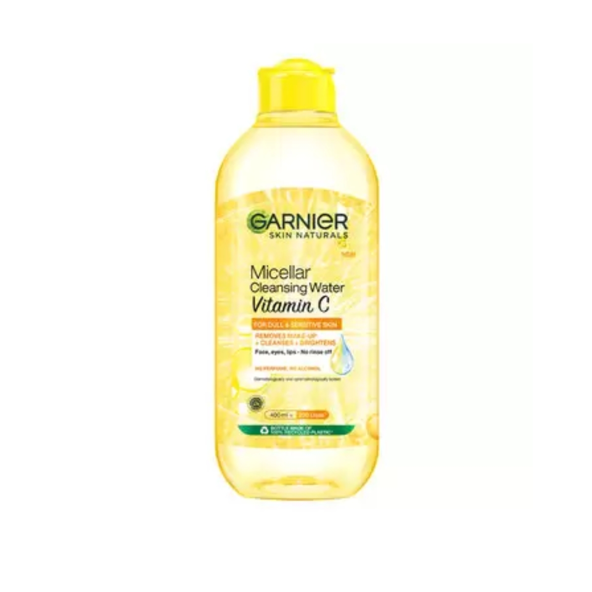 Nước Tẩy Trang Garnier Micellar Cleansing Water Vitamin C Sáng Da 400ml