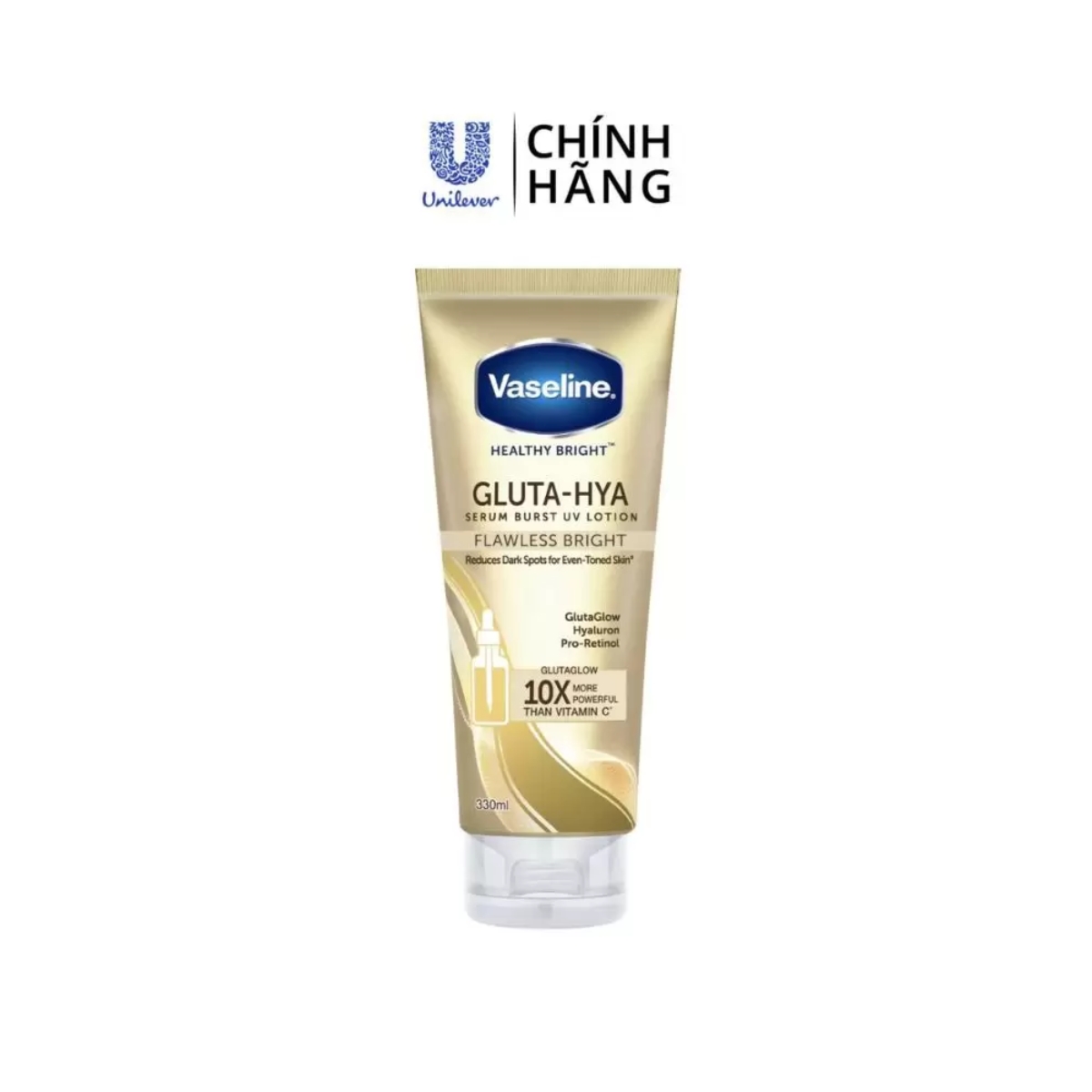 Sữa Dưỡng Thể Vaseline Bảo Vệ Sáng Mịn Ban Ngày 330ml