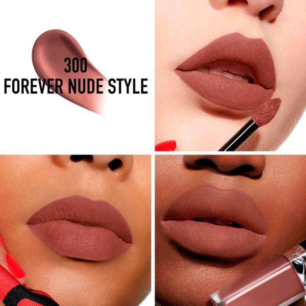 Son Kem Dior Rouge Dior Forever Liquid - 300 Forever Nude Style