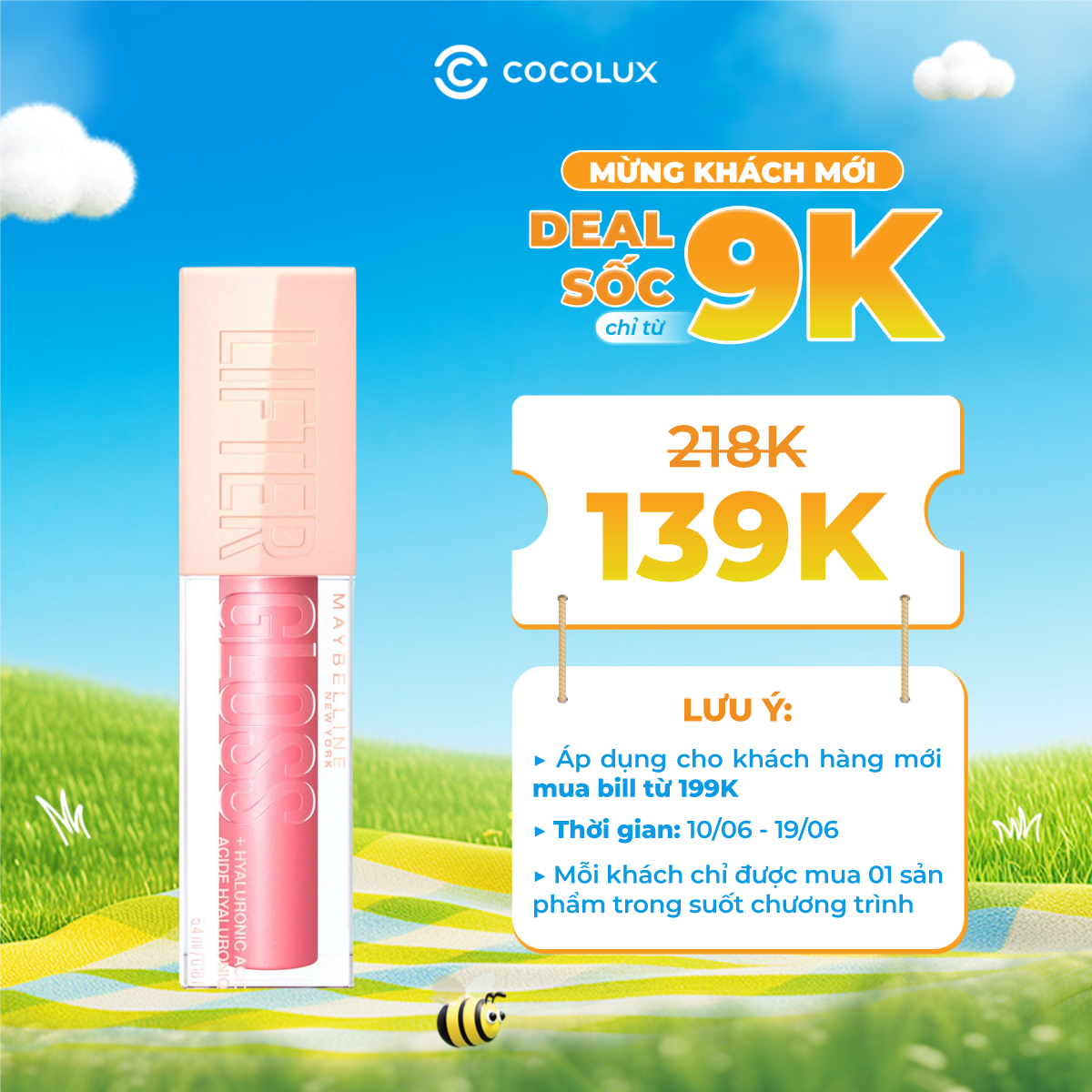 Son Bóng Maybelline New York Lifter Gloss 005 Petal