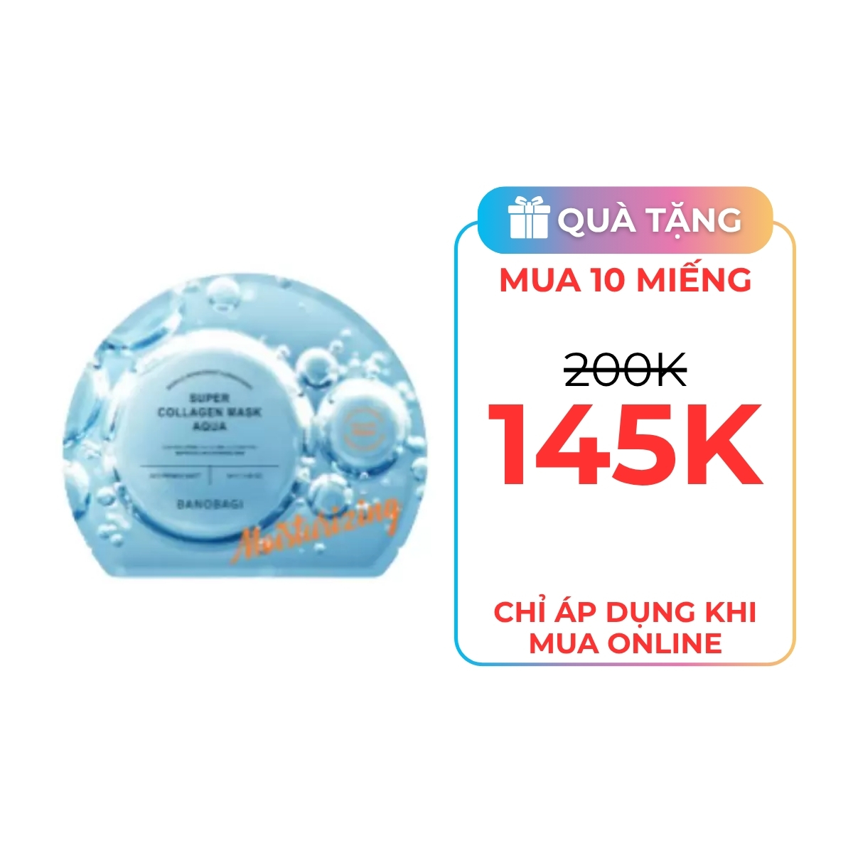 Mặt Nạ Banobagi Super Collagen Mask Aqua Moisturizing 30g