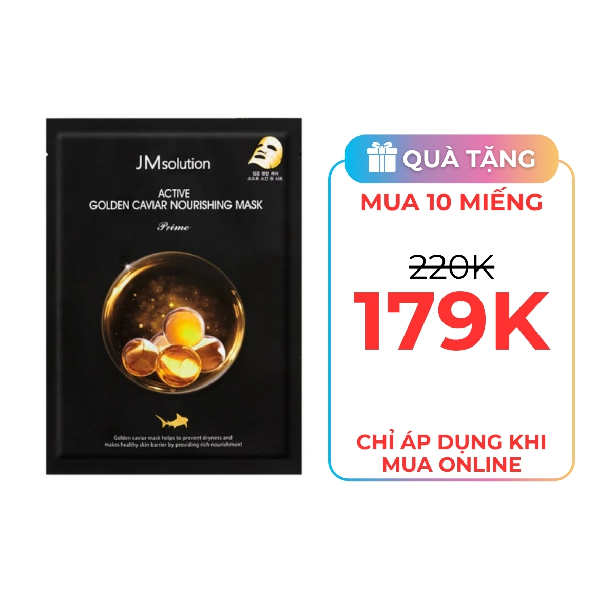Mặt Nạ JM Solution Mask Trứng Cá Tầm