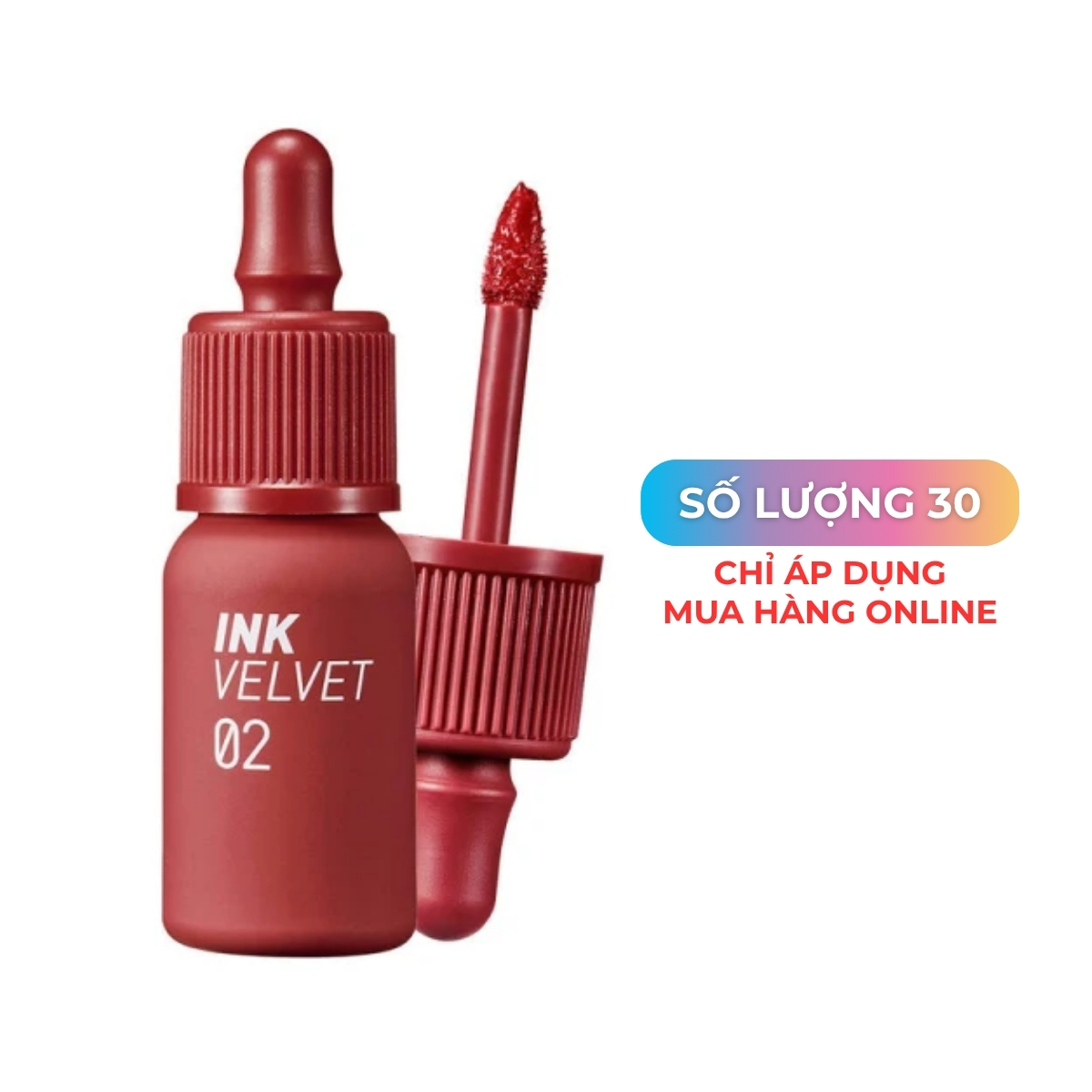 Son Kem Peripera Ink Velvet - 02 Celeb Deep Rose