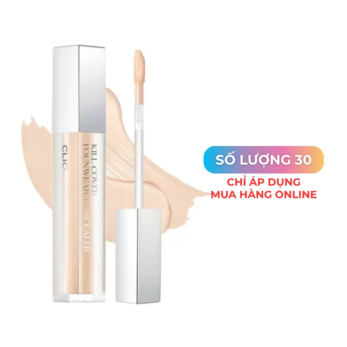 Che Khuyết Điểm CLIO Kill Cover Founwear Concealer #2 LINGERIE