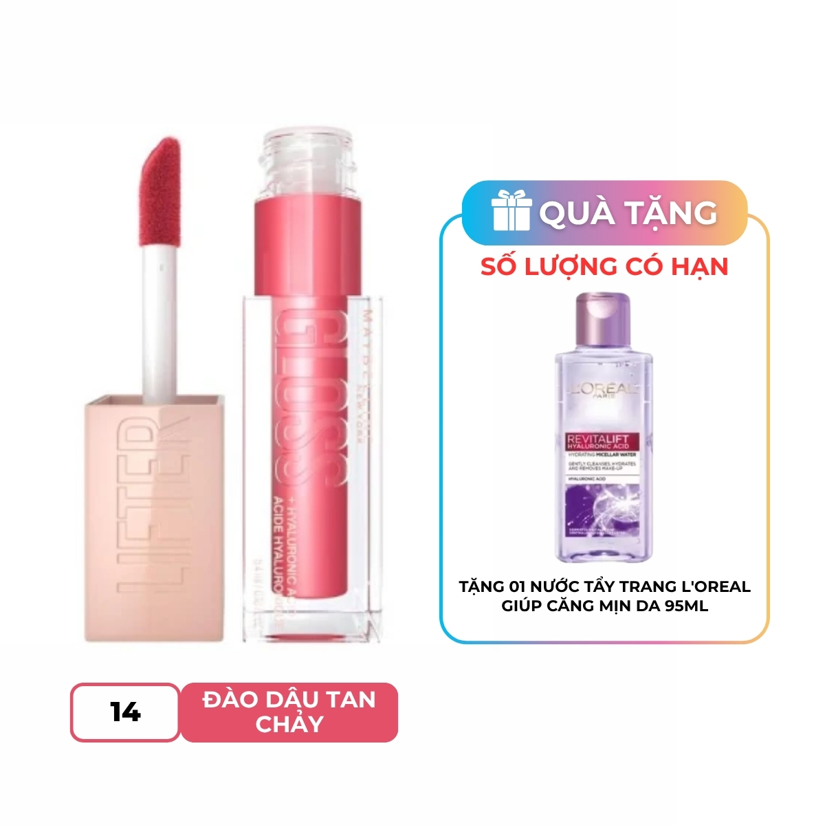 Son Bóng Maybelline New York Lifter Gloss 014 Heat