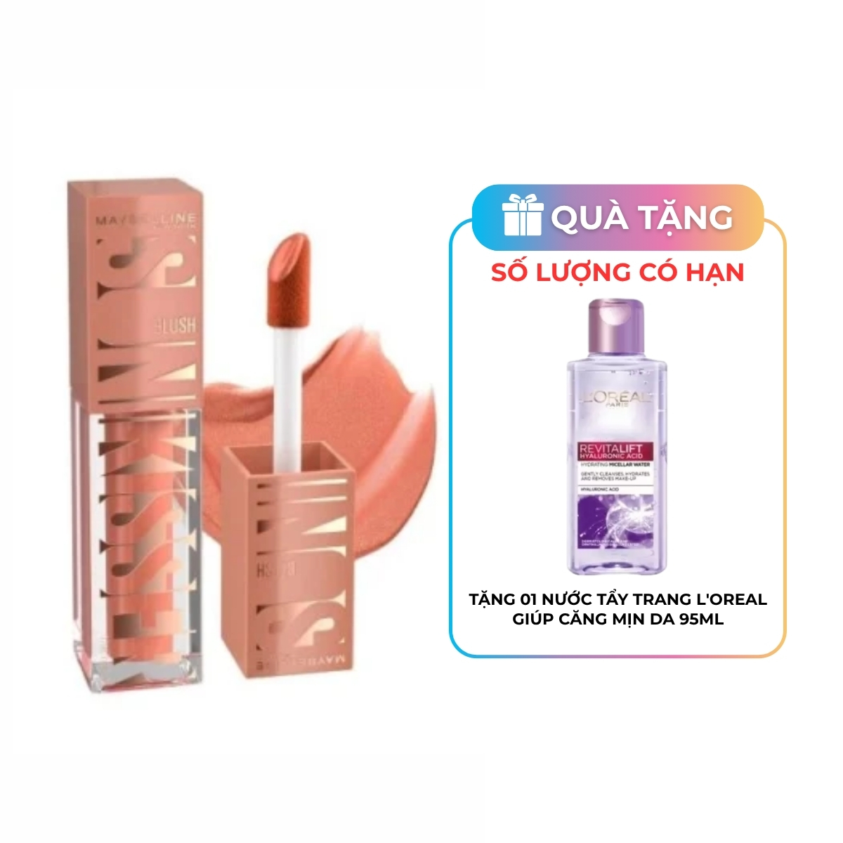 Má Hồng Dạng Kem Maybelline New York Sunkisser Blush - 03 Sol Search