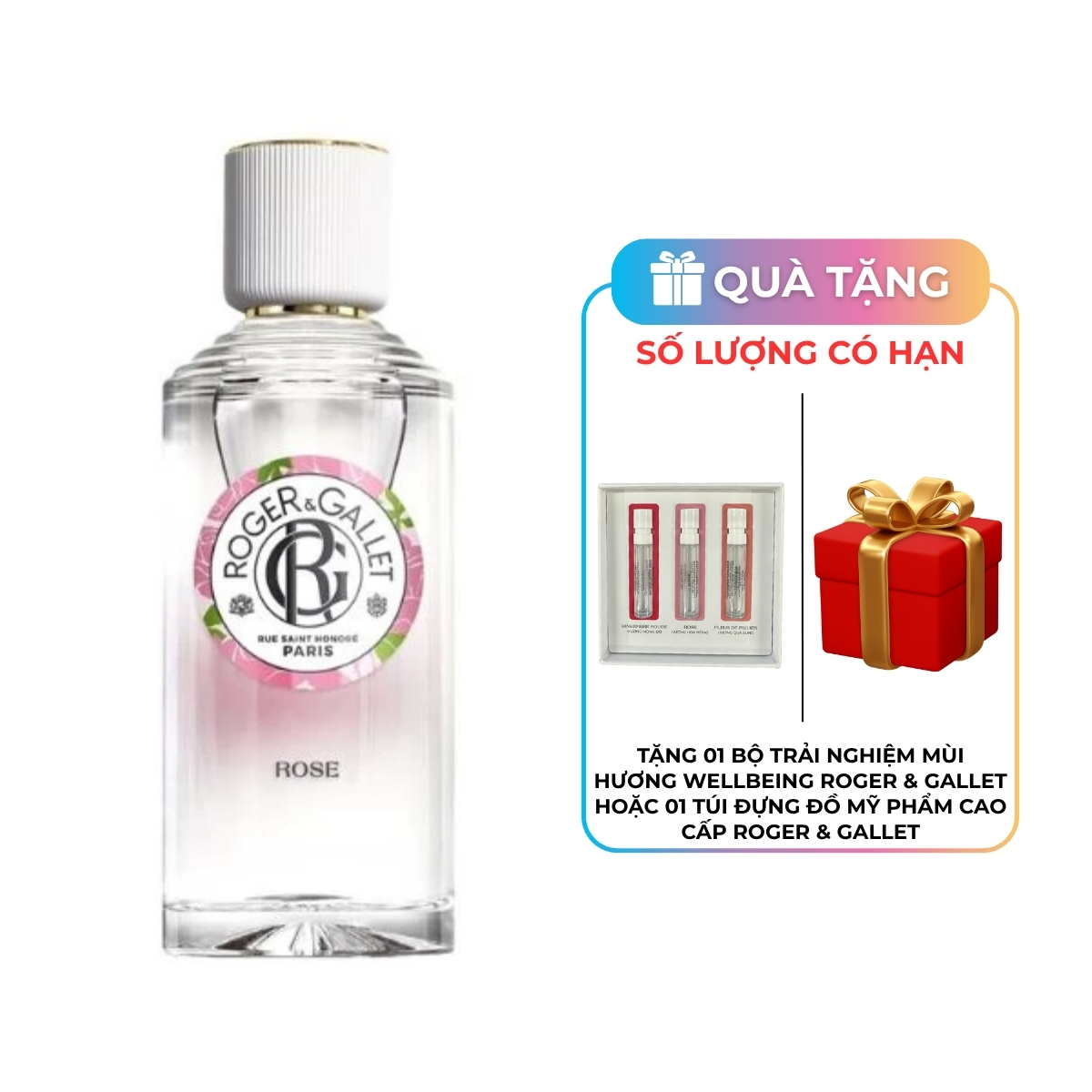 Nước Hoa Roger & Gallet Rose 100ml