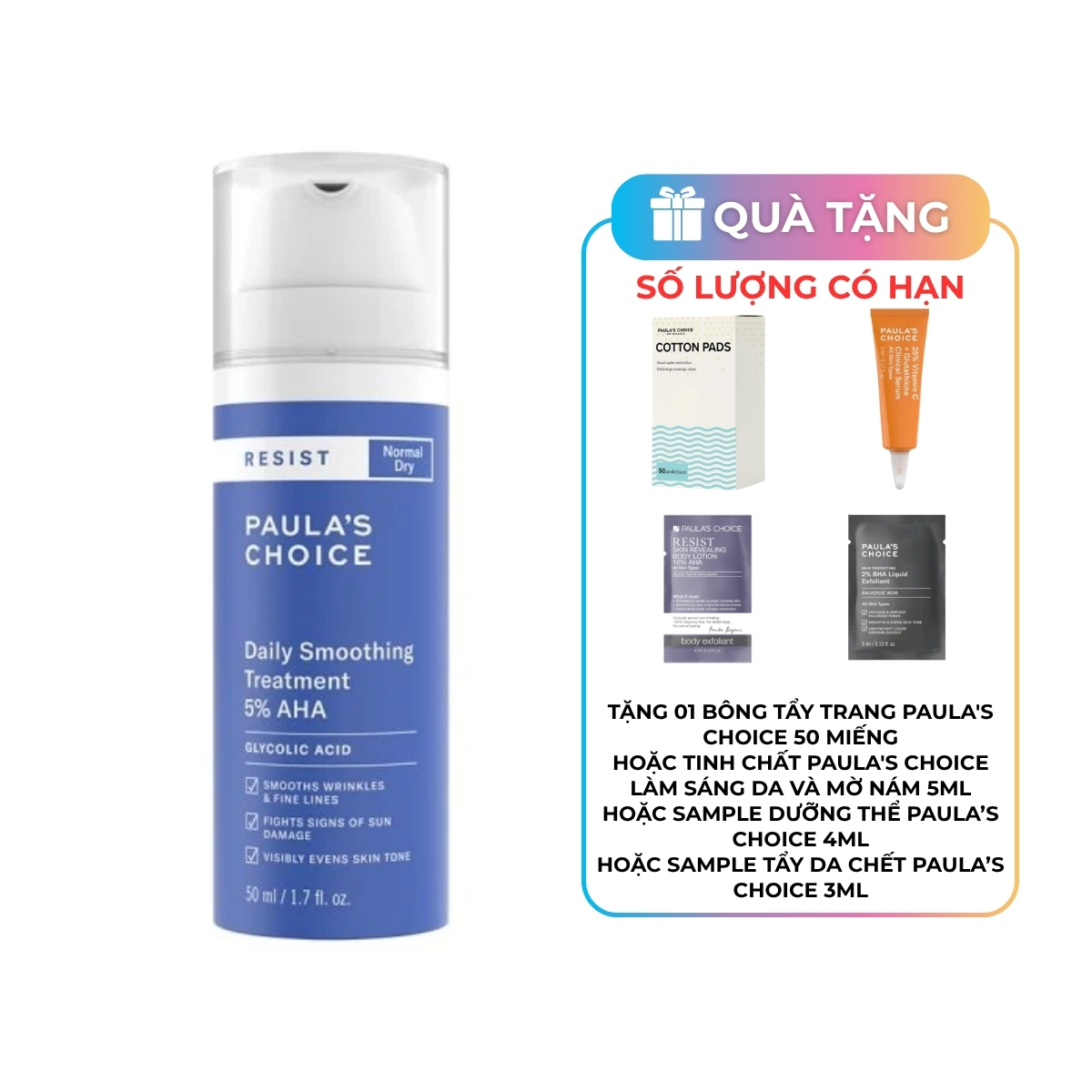 Dung Dịch Điều Trị Làm Mềm Da Paula's Choice 50ml