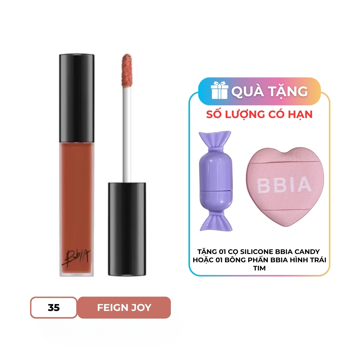Son Kem BBIA Last Velvet Lip Tint 35 Feign Joy 5g