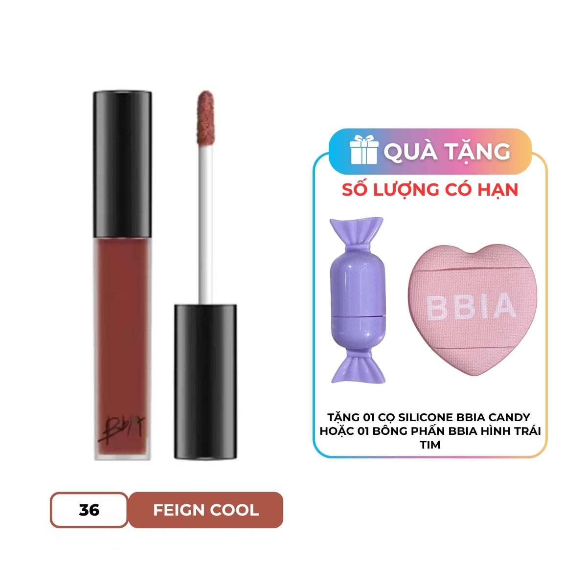 Son Kem BBIA Last Velvet Lip Tint 36 Feign Cool 5g