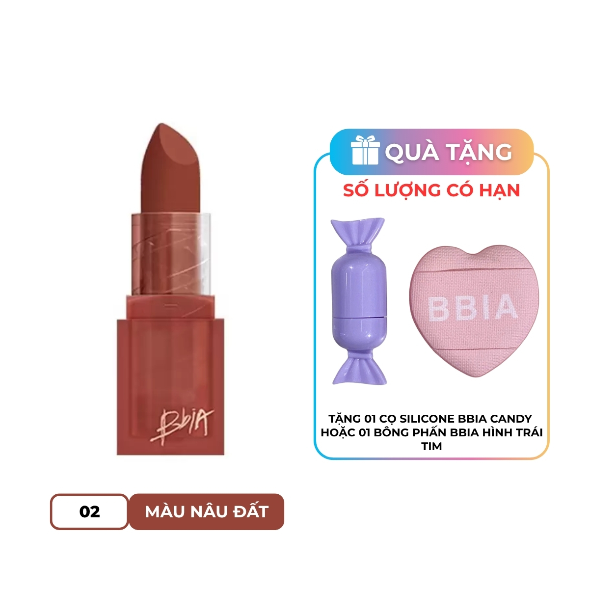 Son Thỏi BBia Last Powder Lipstick - 02
