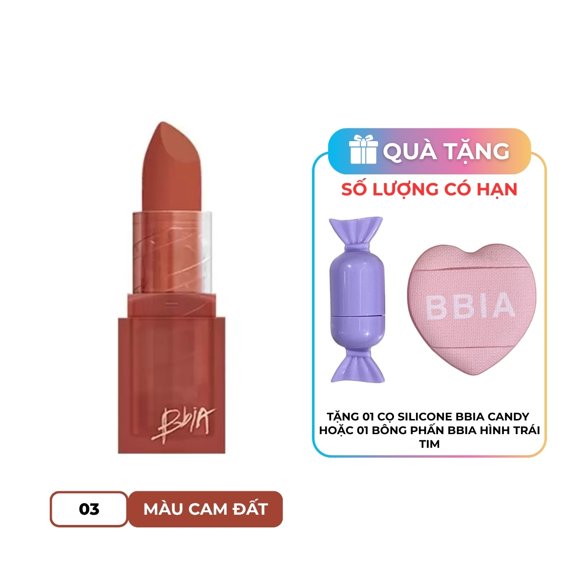 Son Thỏi BBia Last Powder Lipstick - 03