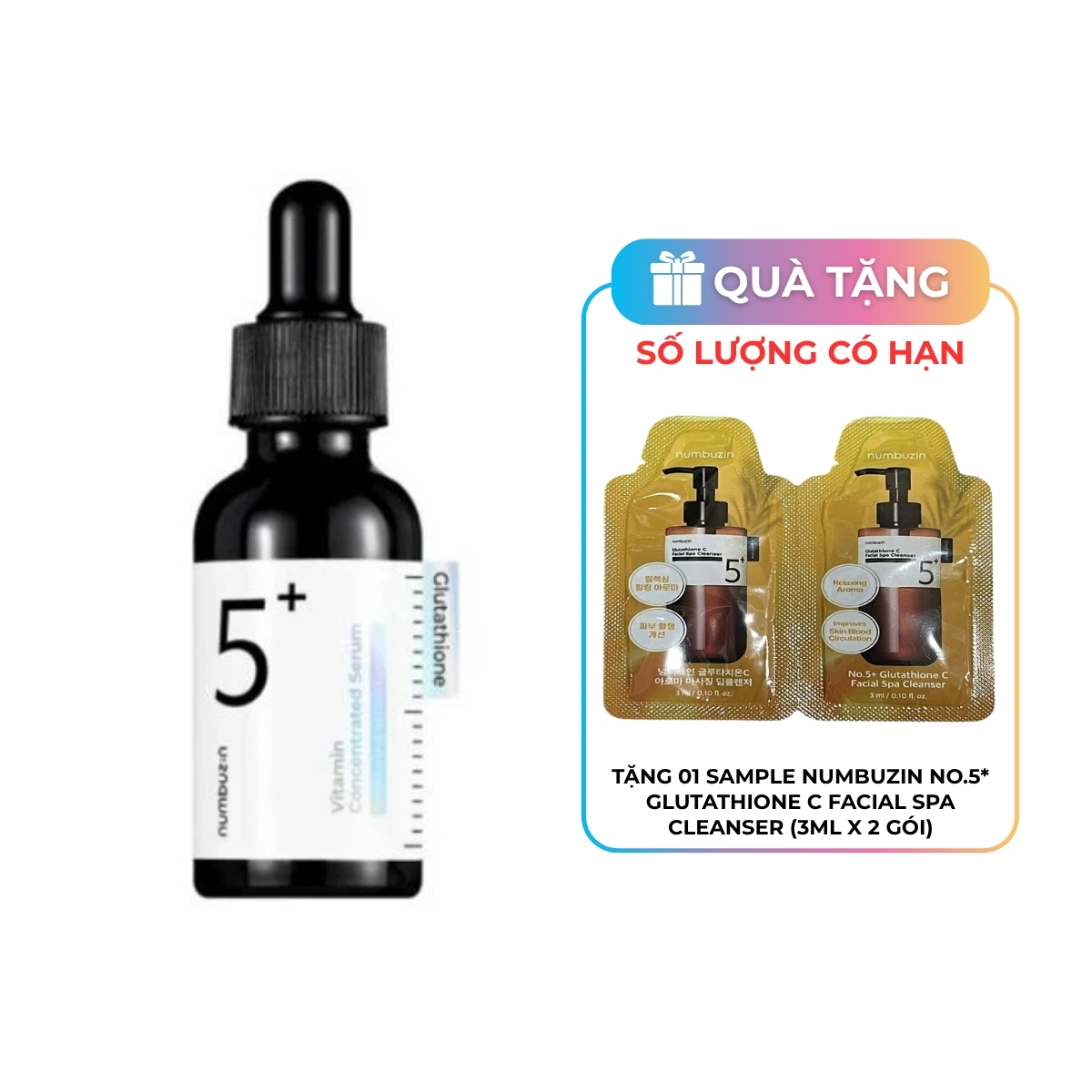 Tinh Chất Numbuzin No.5+ Vitamin Concentrated 30ml