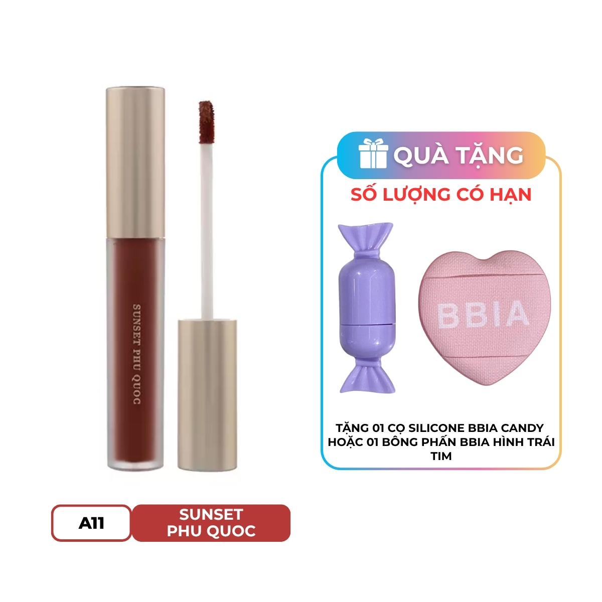 Son Kem BBIA Last Velvet Lip Tint A11 5g