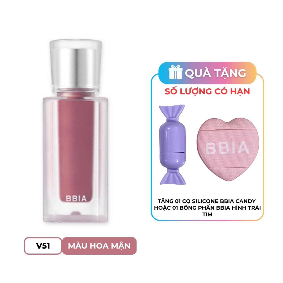 Son Kem Lì Bbia Last Velvet Tint MLBB Edition V51 Purple Life