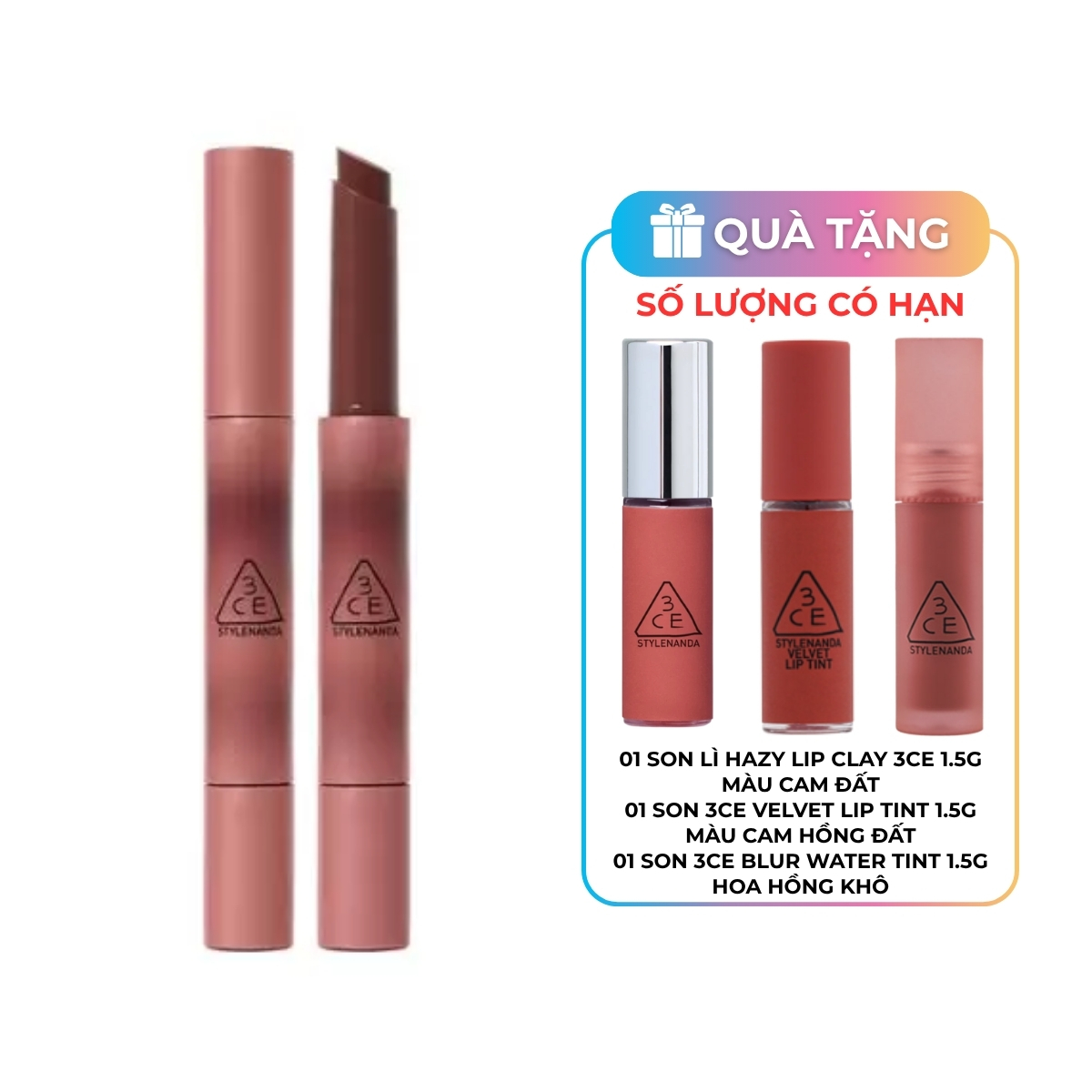 Son Dưỡng 3CE Shine Reflector #NecTar (mã mới)