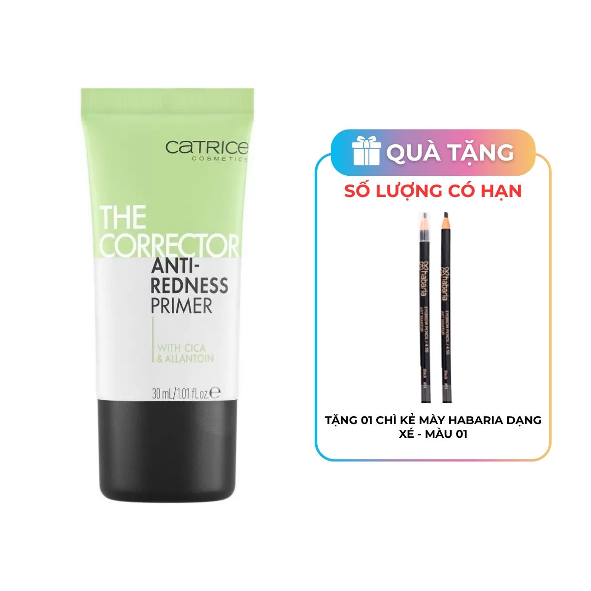 Kem Lót Catrice The Corrector Anti-Redness Primer 30ml