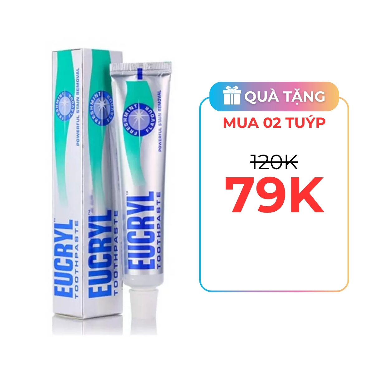 Kem Đánh Răng Eucryl 50g