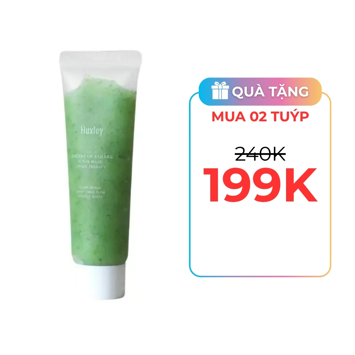 Tẩy Tế Bào Chết Huxley Scrub Mask: Sweet Therapy Mini 30g