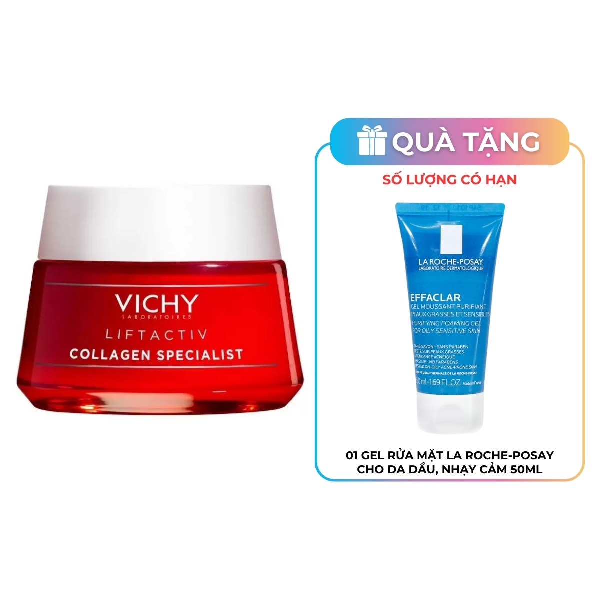 Kem Dưỡng Vichy Liftactiv Collagen Specialist Cải Thiện Lão Hóa