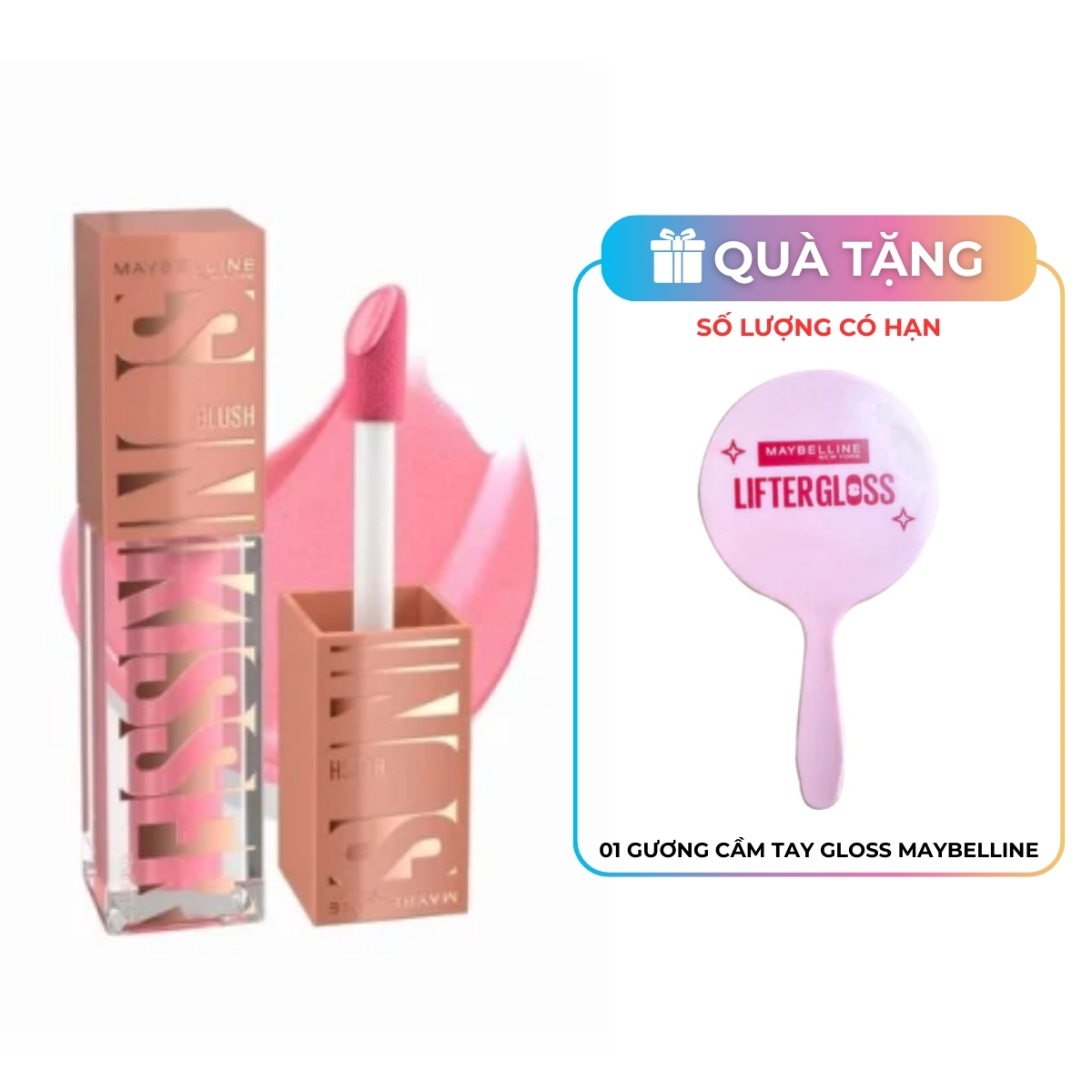 Má Hồng Dạng Kem Maybelline New York Sunkisser Blush - 05 Blazing Blush