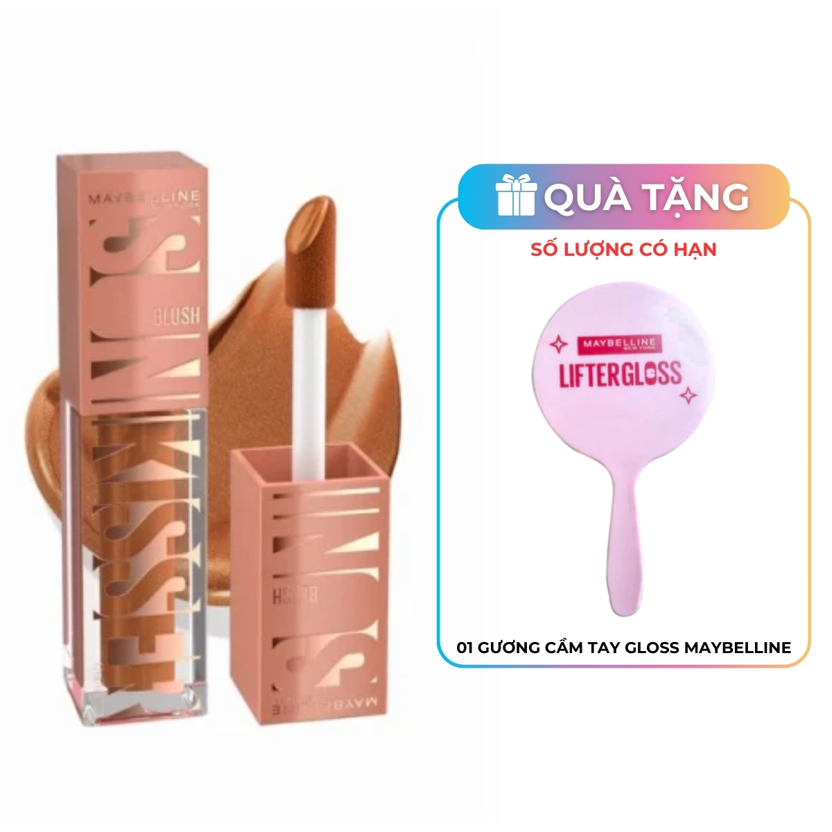 Má Hồng Dạng Kem Maybelline New York Sunkisser Blush - 11 Electric Bronze