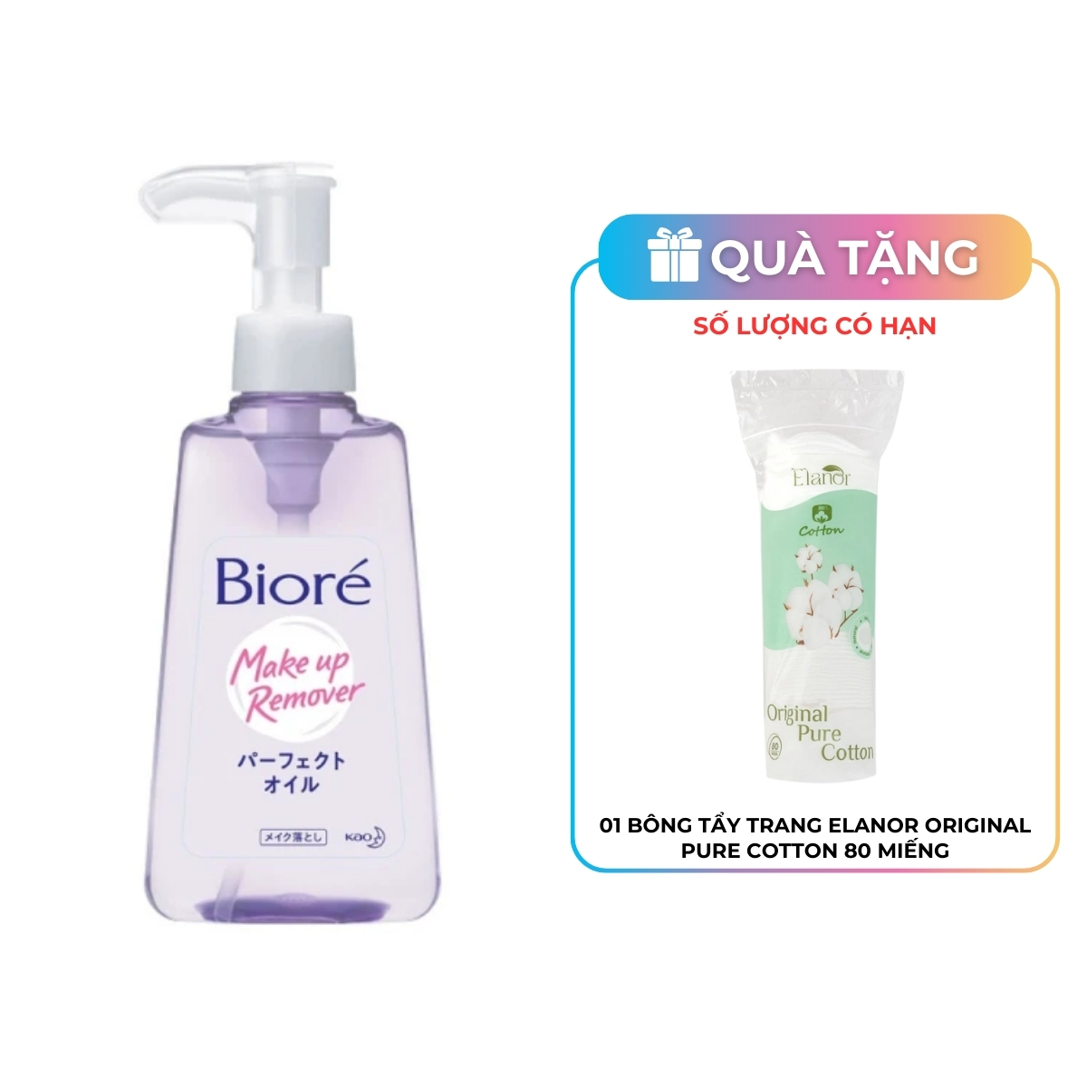 Dầu Tẩy Trang Bioré Make up Remover Cho Mọi Loại Da 150ml
