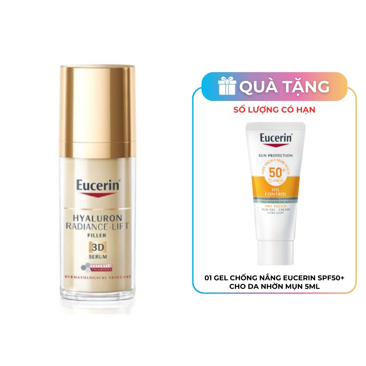Serum Eucerin Hyaluron Radiance - Lift Filler 3D Serum 30ml (Mã Mới)