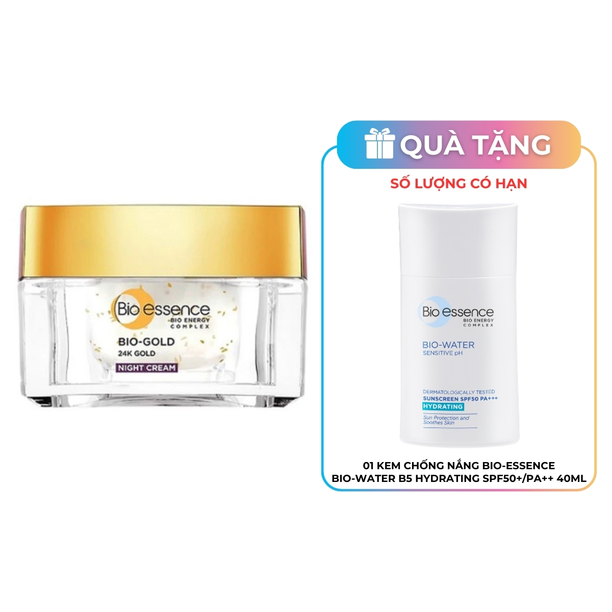 Kem Dưỡng Bio-Essence Bio-Gold Night Cream Vàng 24K Ngừa Lão Hóa Ban Đêm 40g