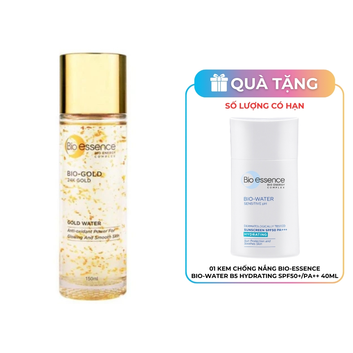 Nước Dưỡng Bio-essence Bio-Gold Vàng 24K Ngừa Lão Hoá Da 150ml