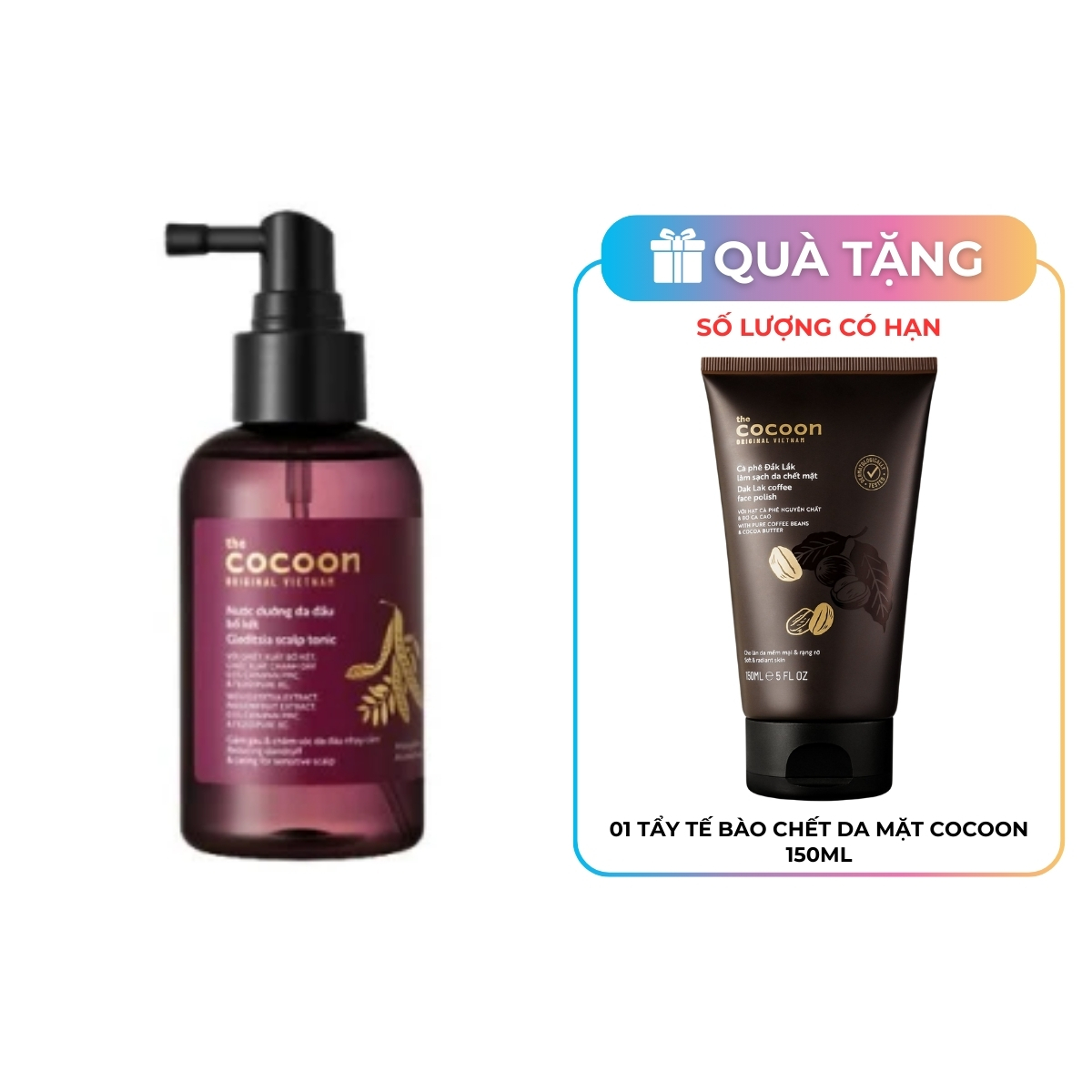 Nước Dưỡng Da Đầu Cocoon Bồ Kết Gleditsia Sclap Tonic 140ml