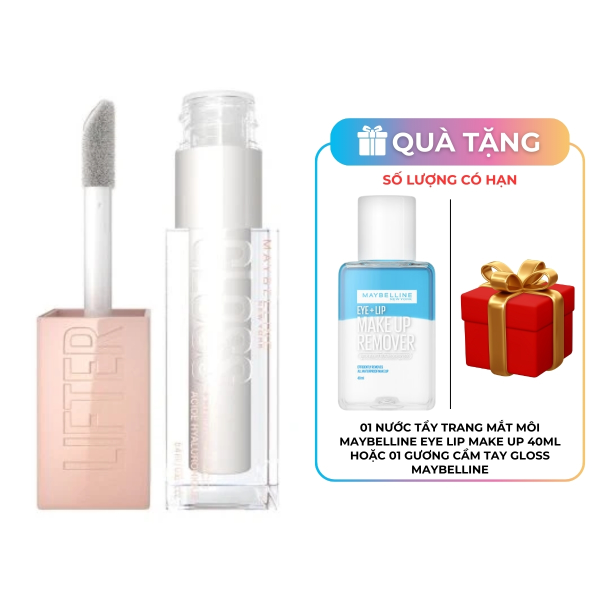 Son Bóng Maybelline New York Lifter Gloss 001 Pearl