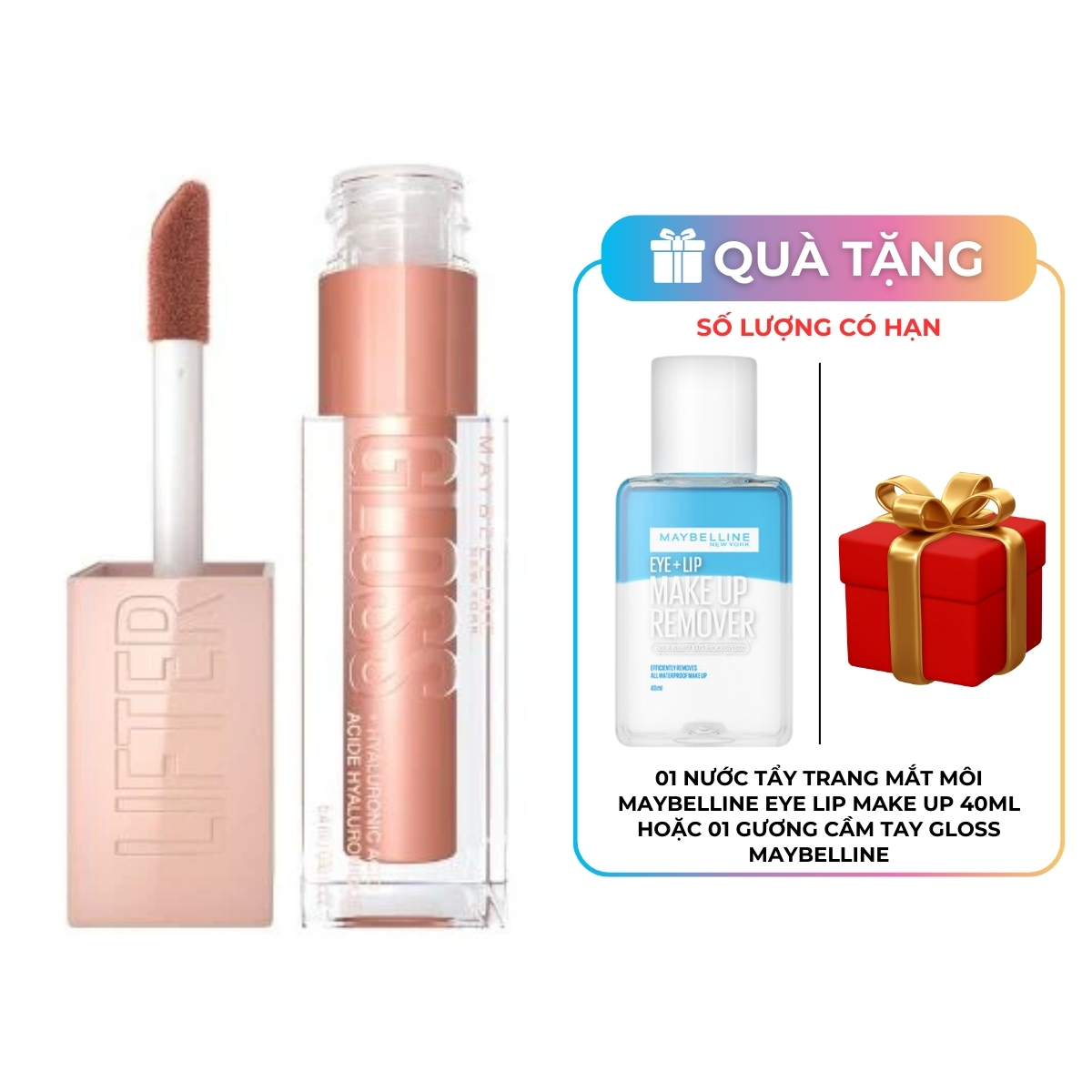 Son Bóng Maybelline New York Lifter Gloss 008 Stone