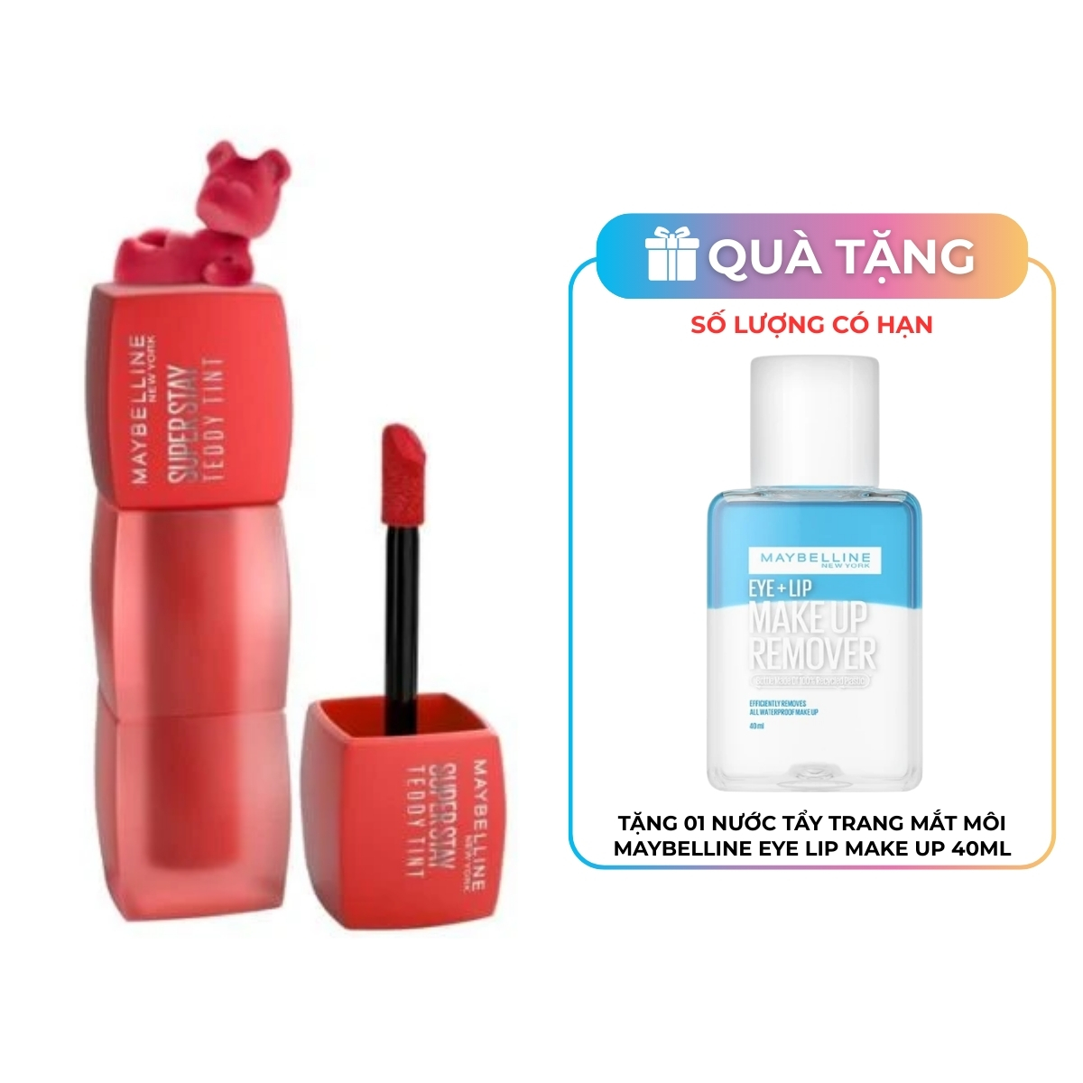 Son Kem Maybelline Superstay Teddy Tint #30 Coquettish
