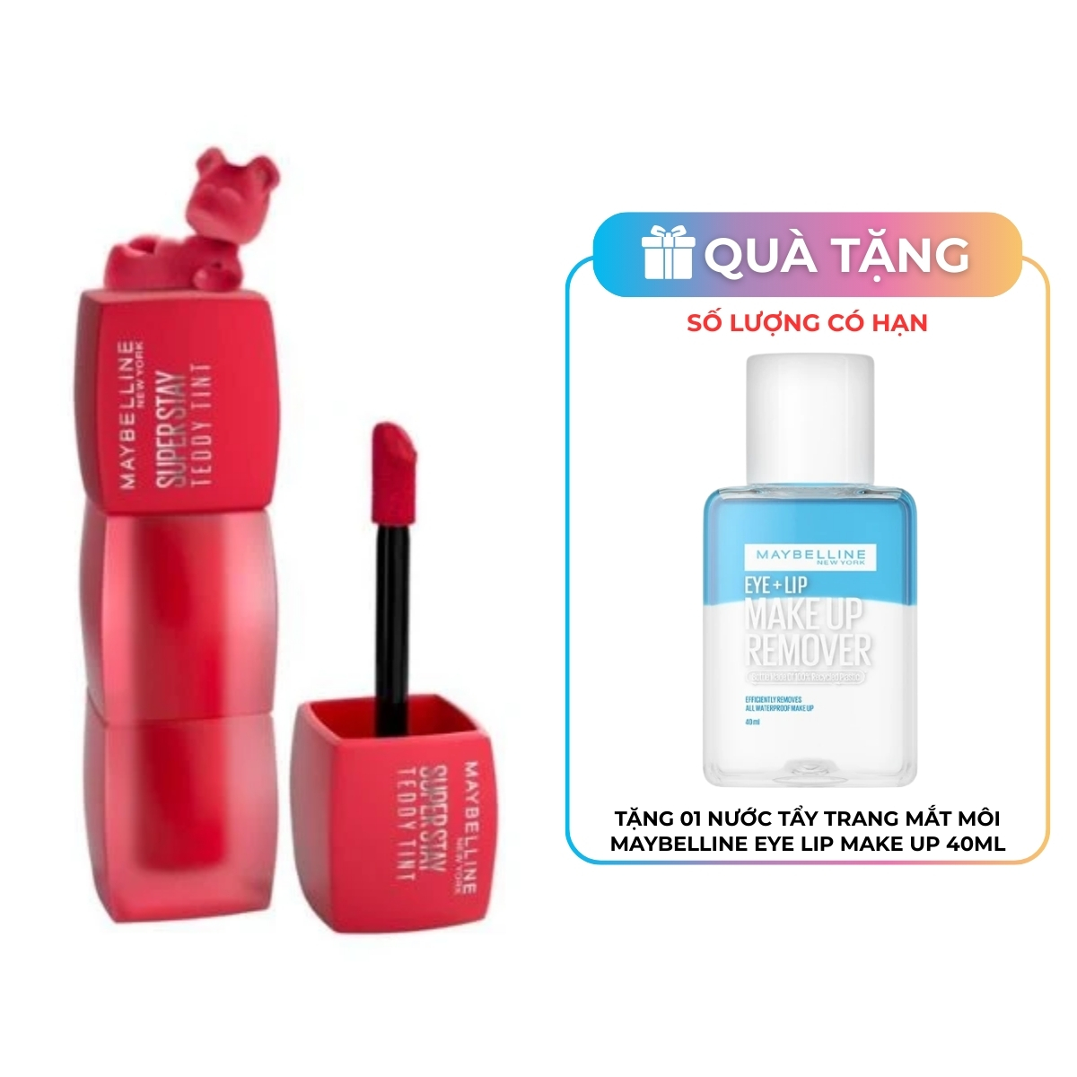 Son Kem Maybelline Superstay Teddy Tint #65 PinkieBesti