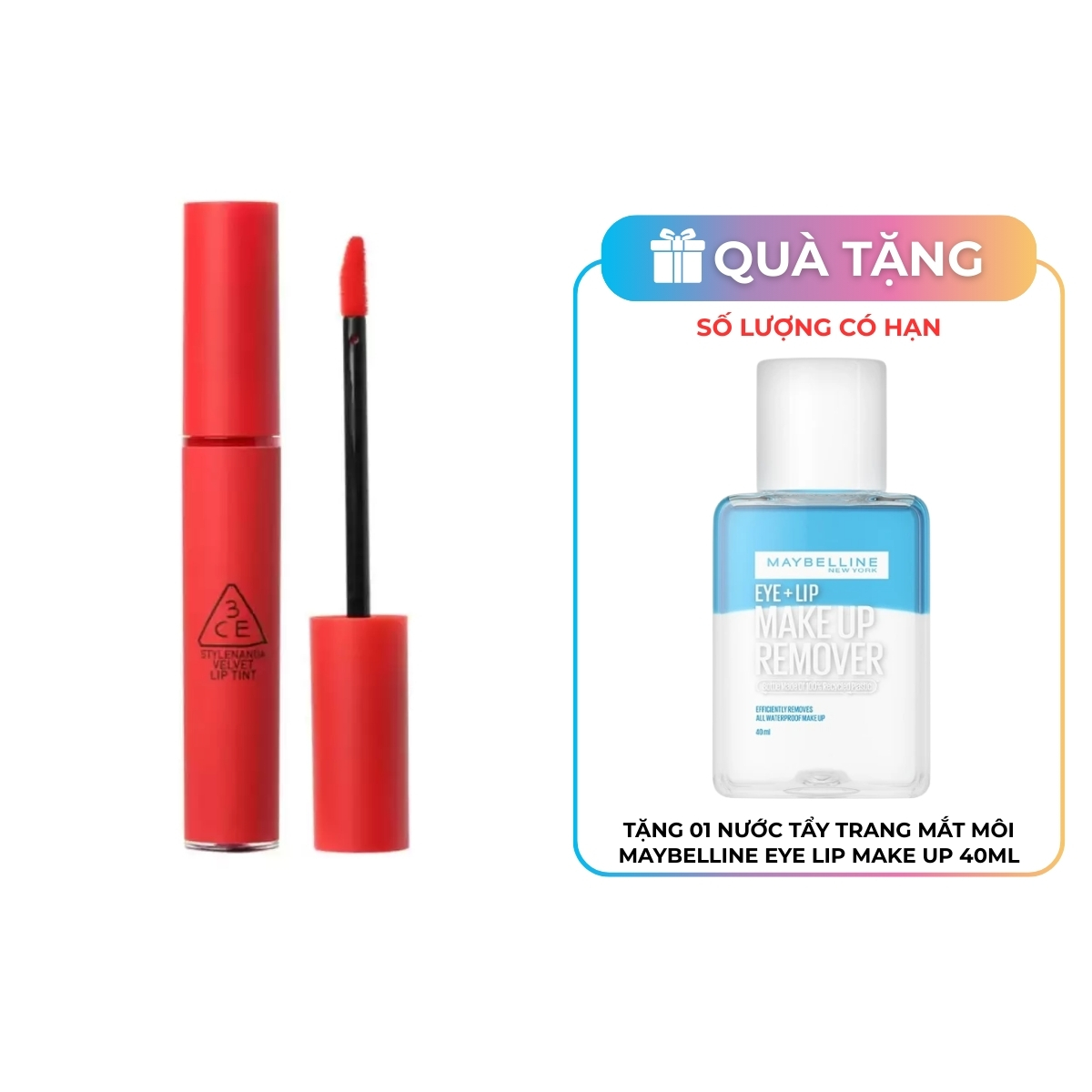 Son Kem 3CE Velvet Lip Tint Child Like 4g