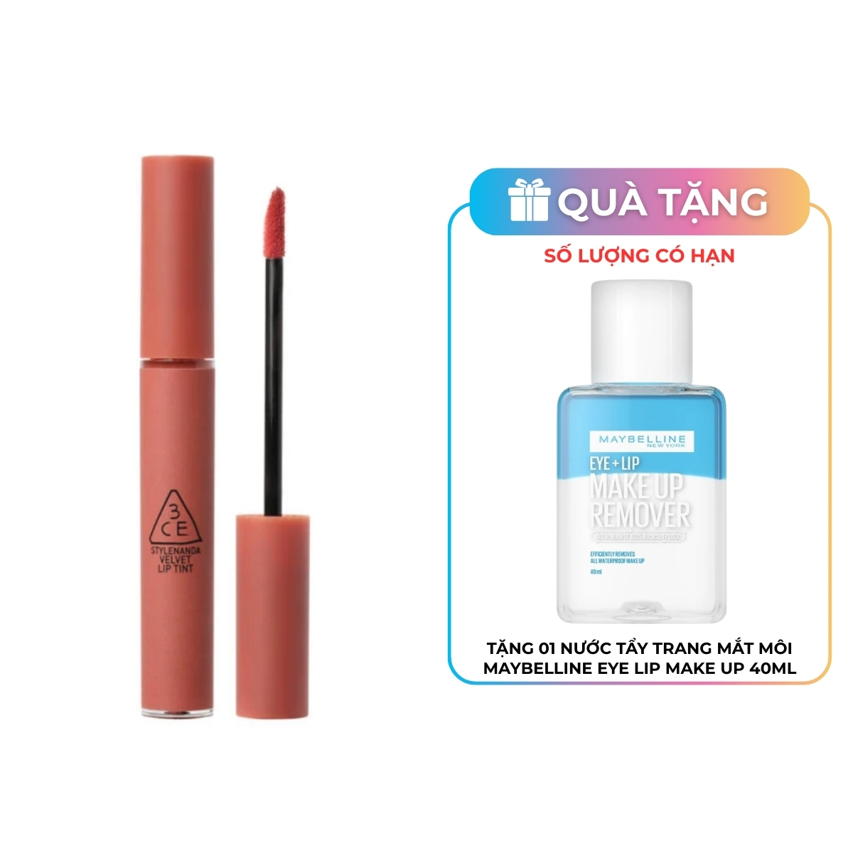 Son Kem 3CE Velvet Lip Tint Going Right 4g
