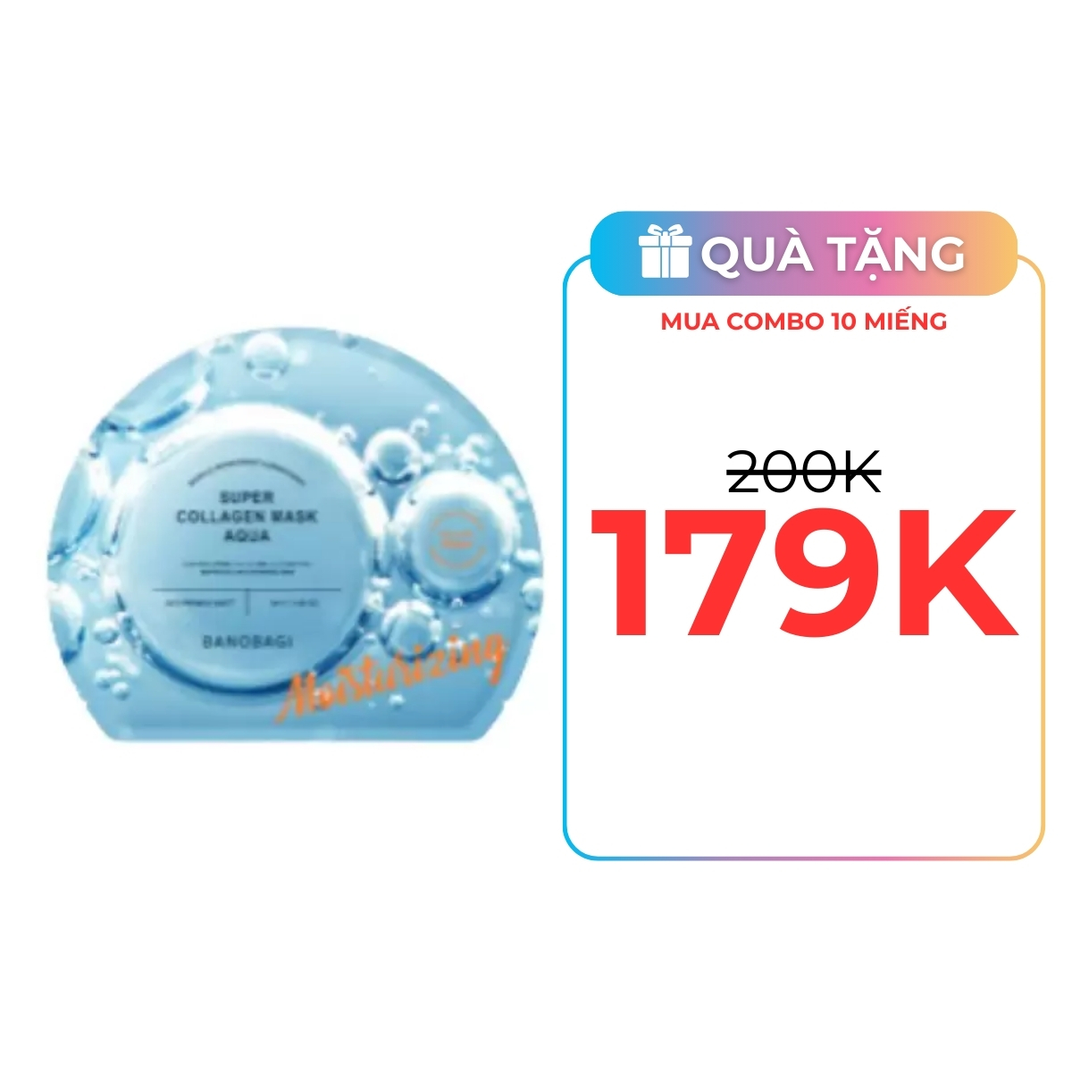 Mặt Nạ Banobagi Super Collagen Mask Aqua Moisturizing 30g