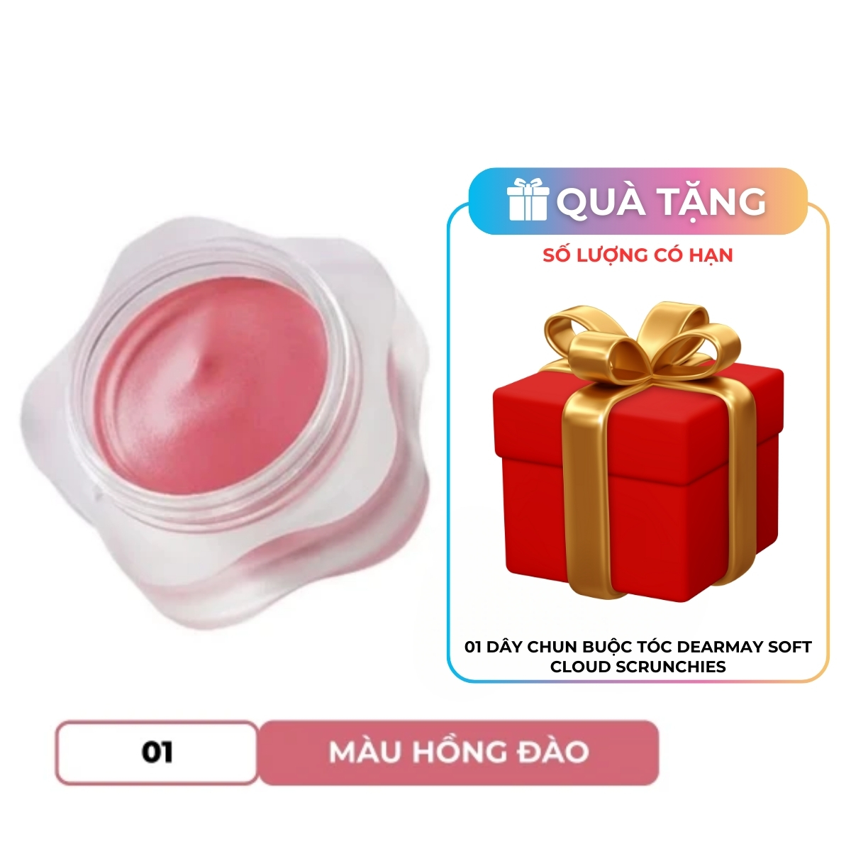 Son Bùn Dearmay Pure Falling Mood Lip Pot Thuần Chay 01 First Soundtrack