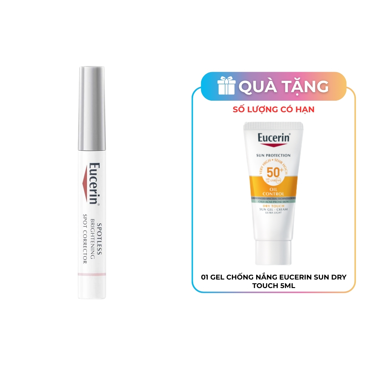Bút Chấm EUCERIN Spotless Brightening Spot Corrector Chuyên Biệt Mờ Đốm Nâu Và Thâm Nám 5ml