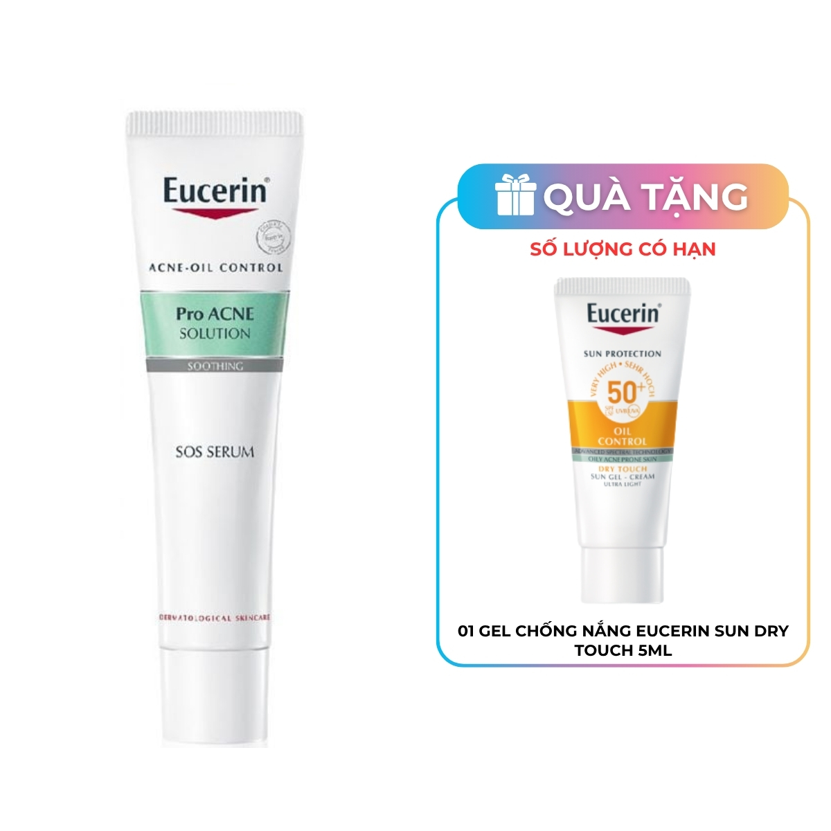 Tinh Chất Eucerin Dưỡng Cho Da Mụn Pro Acne SOS Serum 40ml