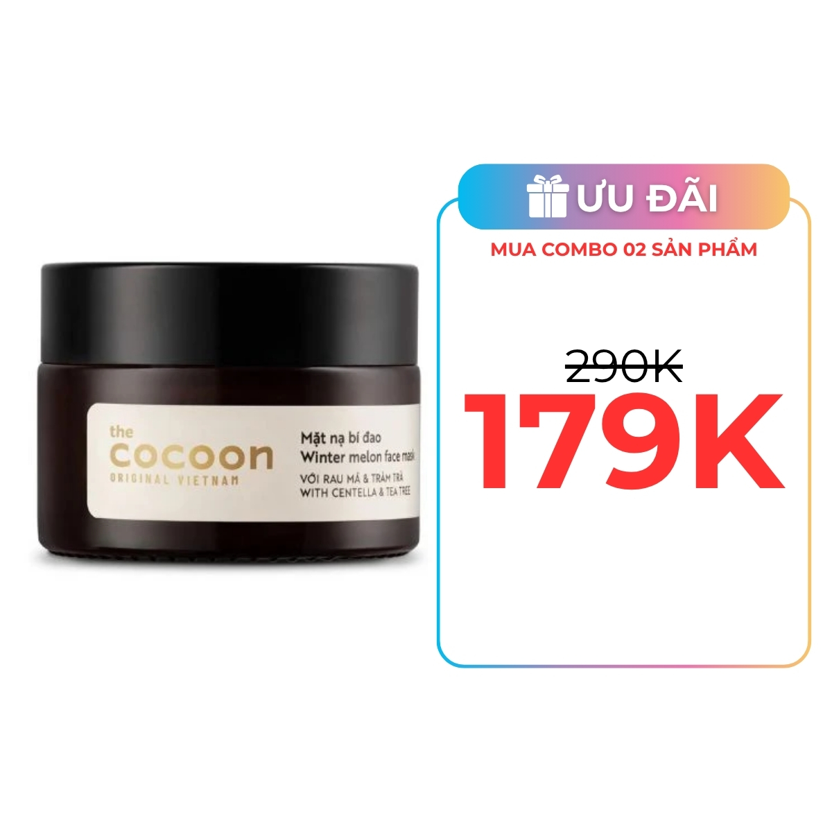 Mặt Nạ Cocoon Bí Đao 30ml